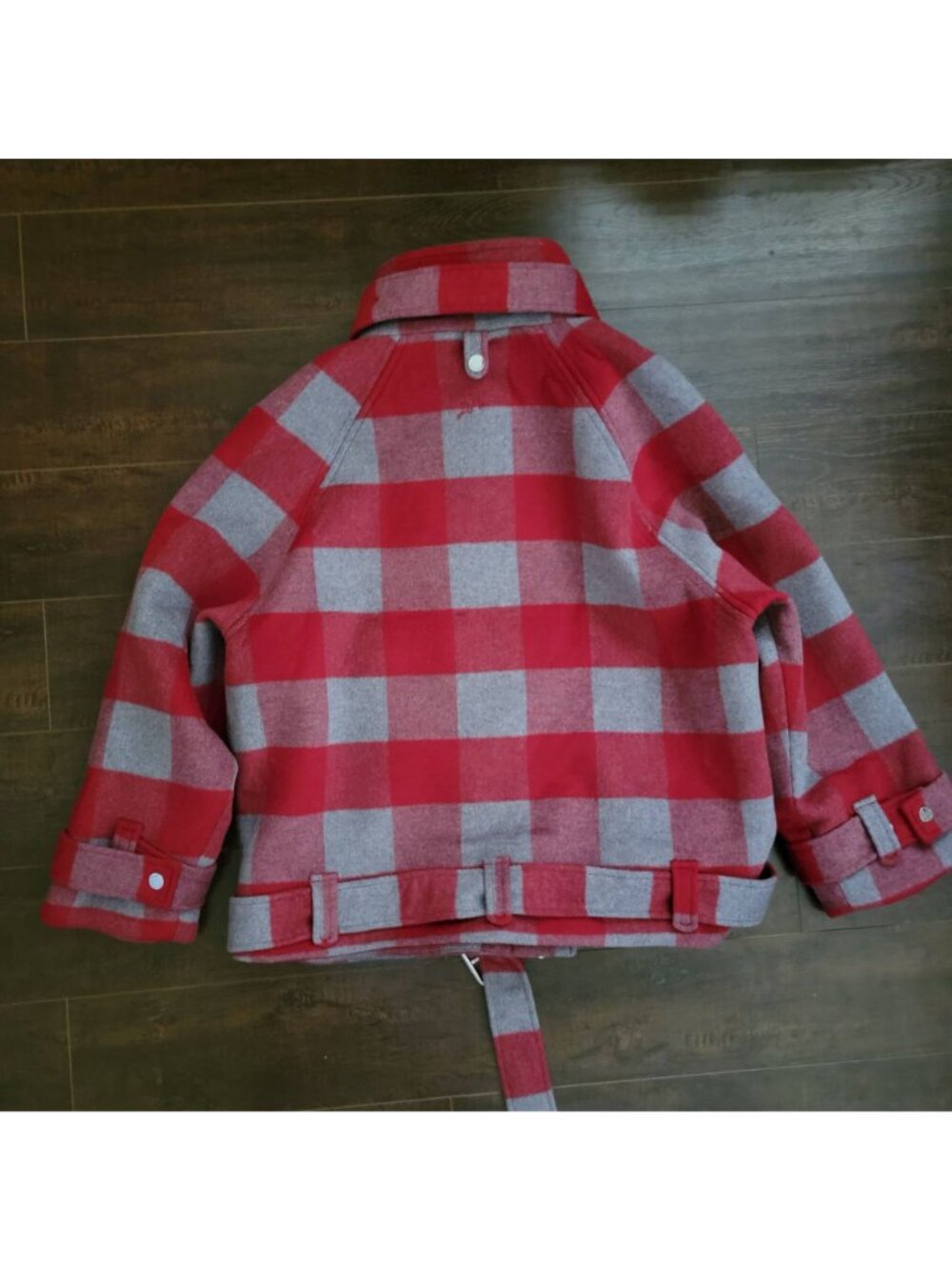Damson Madder Wool Mock Neck Bomber Coat Town & Country Heritage Twee Womens 8 - Picture 3 of 12